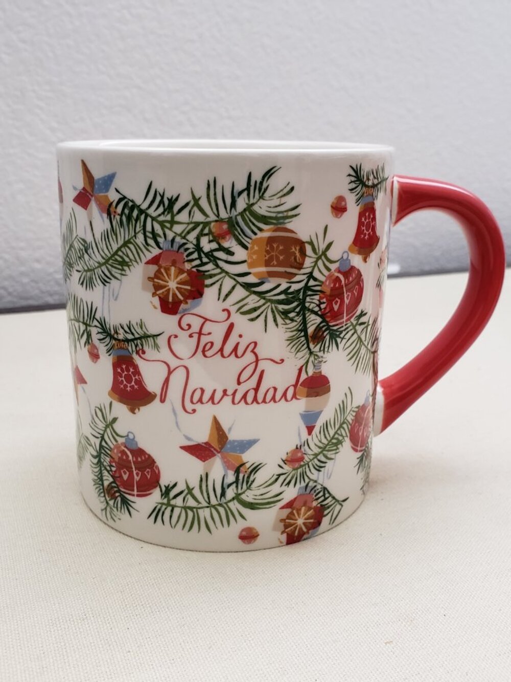NEW Threshold Target Christmas Navidad holiday stoneware coffee mugs tea
